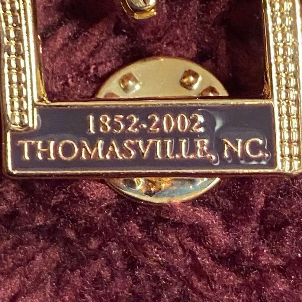 Thomasville NC Enamel Chair Anniversary Pin